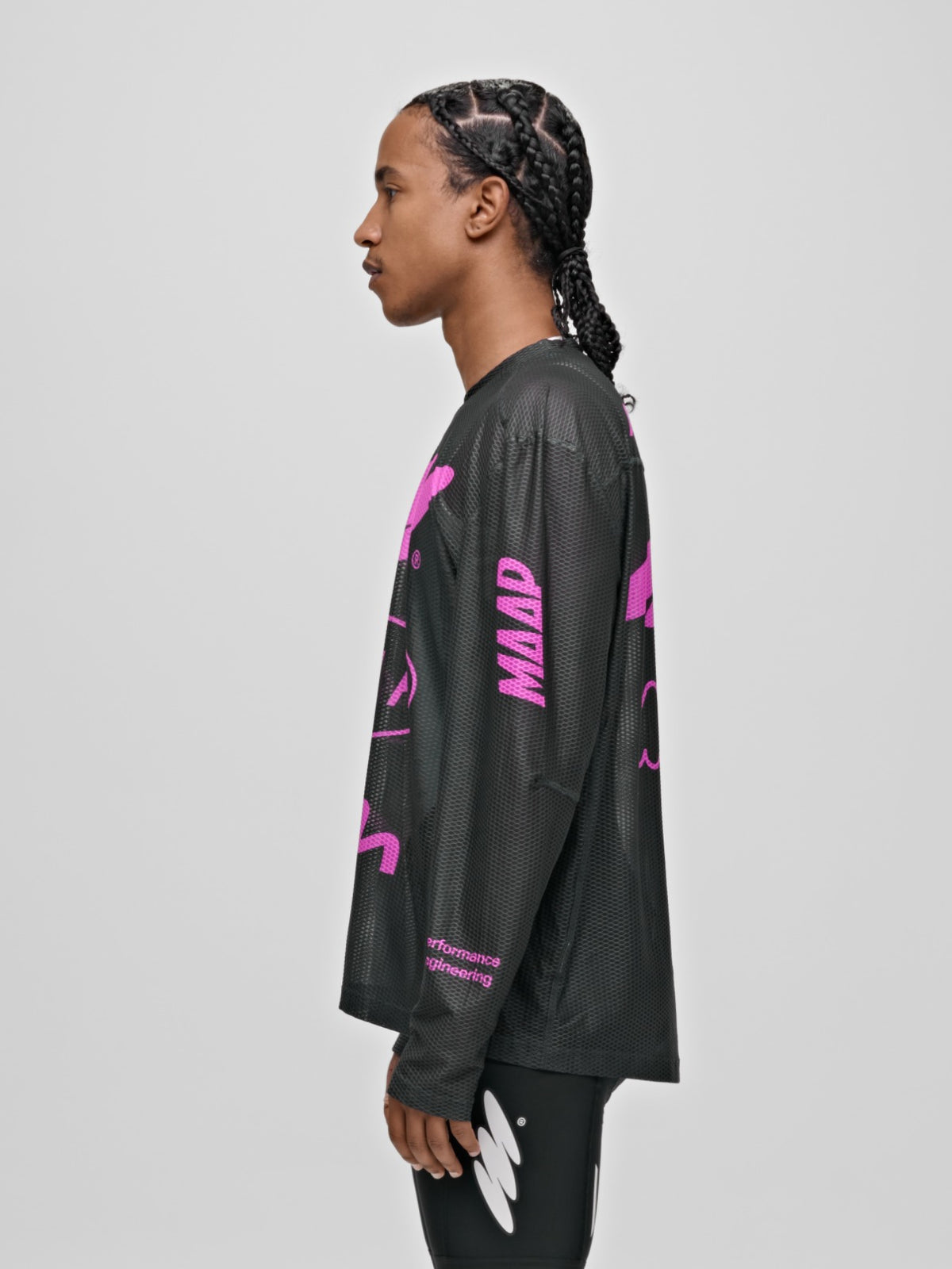 Mesh LS Tee