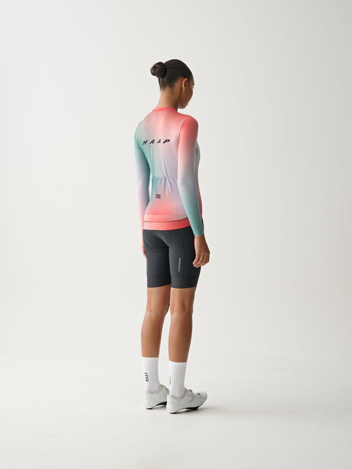 Women's Blurred Out Pro Hex LS Jersey